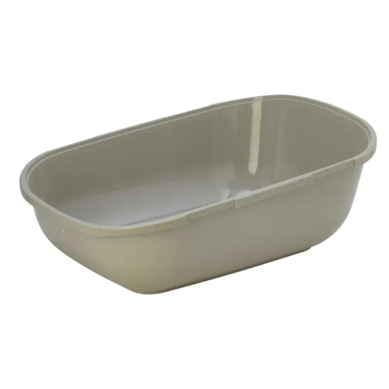 Moderna Mega Step Cat Litter Tray, Warm Grey