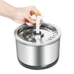 Petwant Stainless Steel Cat Water Fountain
