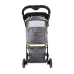 Ibiyaya Cloud 9 Pet Stroller for Dogs & Cats, Mustard Yellow
