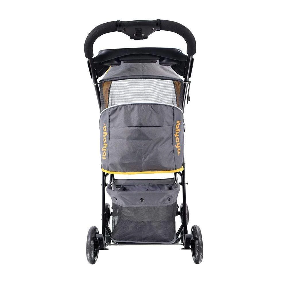 product_image_1761120421 Ibiyaya Cloud 9 Pet Stroller for Dogs & Cats, Mustard Yellow