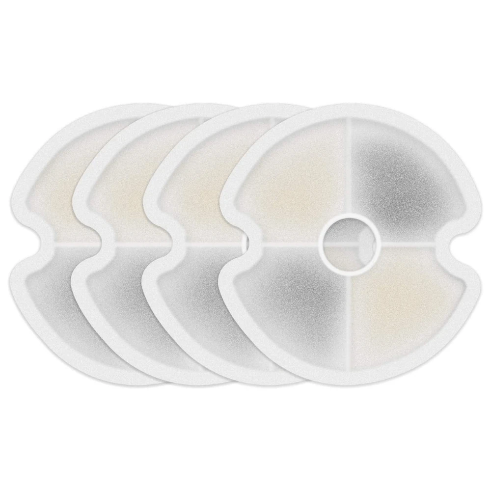 product_image_1761125016 Stainless Steel Fountain Replacement Water Filter - 4 Pack