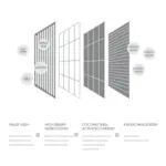 Elspet Cordless Sensor Pet Fountain Replacement Filter - 4 Pack