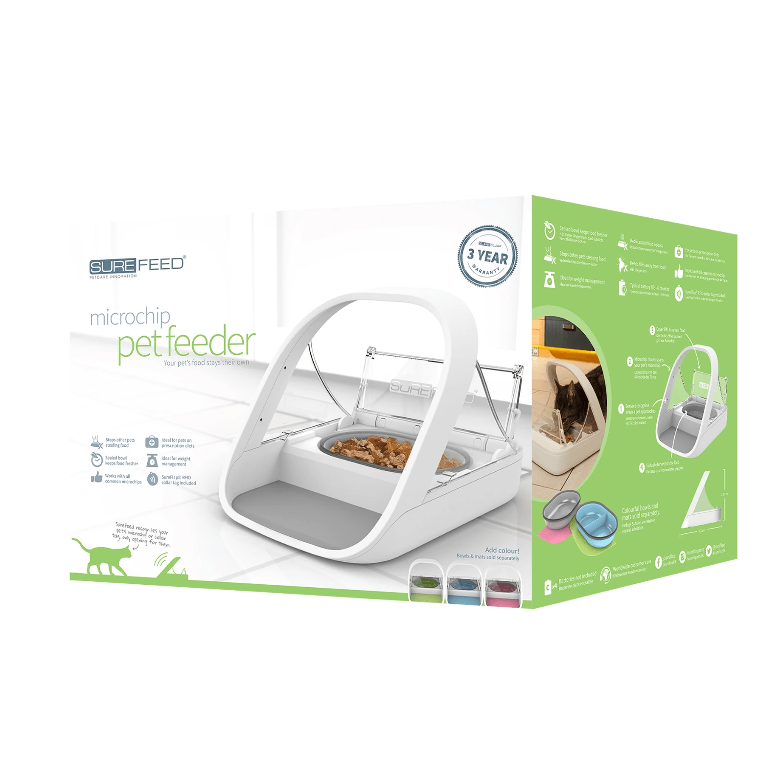 product_image_1761125954 Surefeed Microchip Pet Feeder, Smart Feeding Bowl for Dogs & Cats