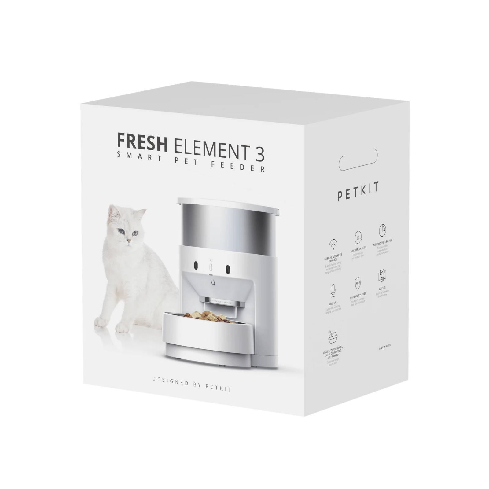 product_image_1761128111 Petkit Fresh Element 3 Smart Automatic Pet Feeder Stainless Steel 5L