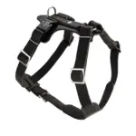 Hunter Aalborg Soft Genuine Leather Dog Harness, Black