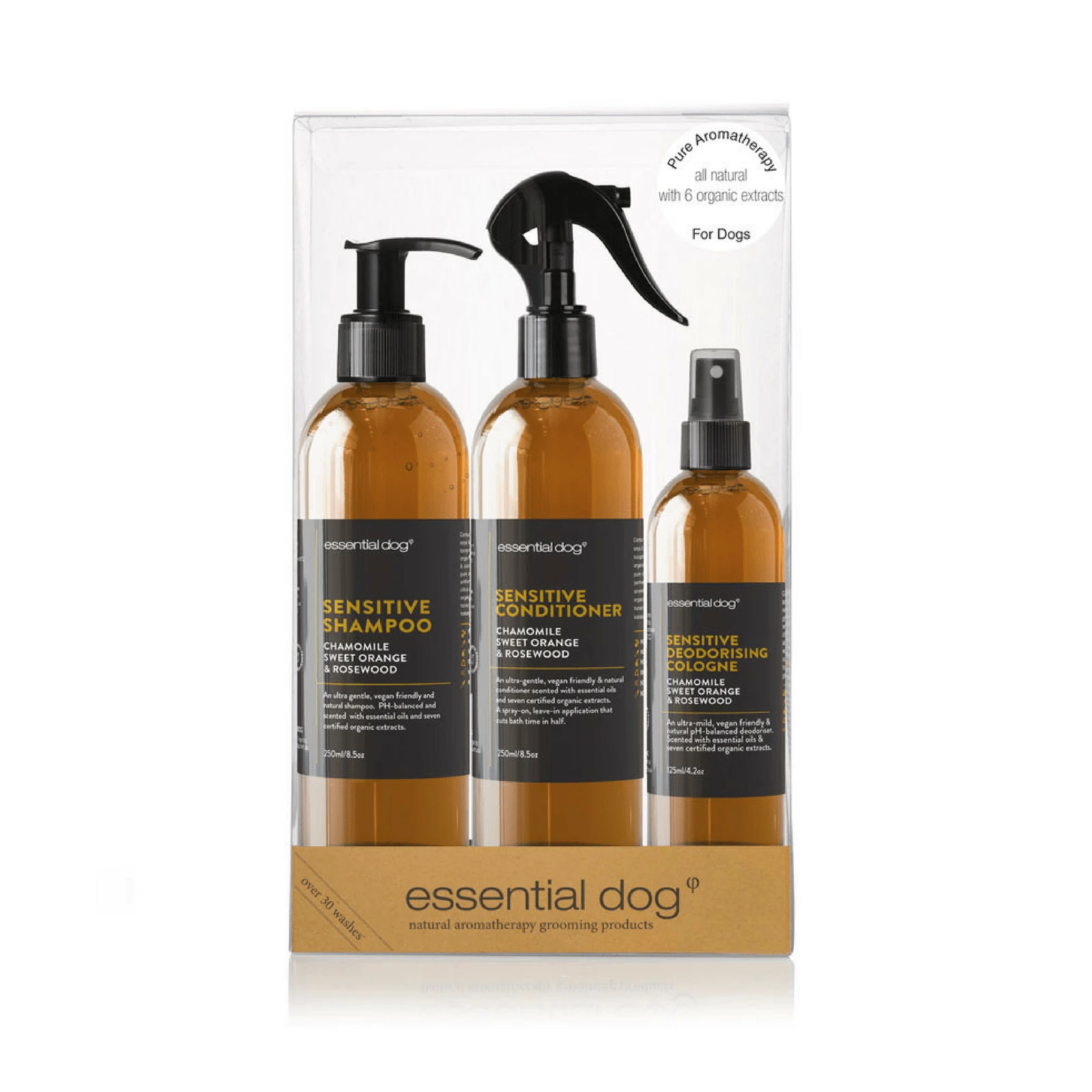 product_image_1761146078 Sensitive Dog Grooming Gift Pack | Shampoo, Conditioner & Deodoriser
