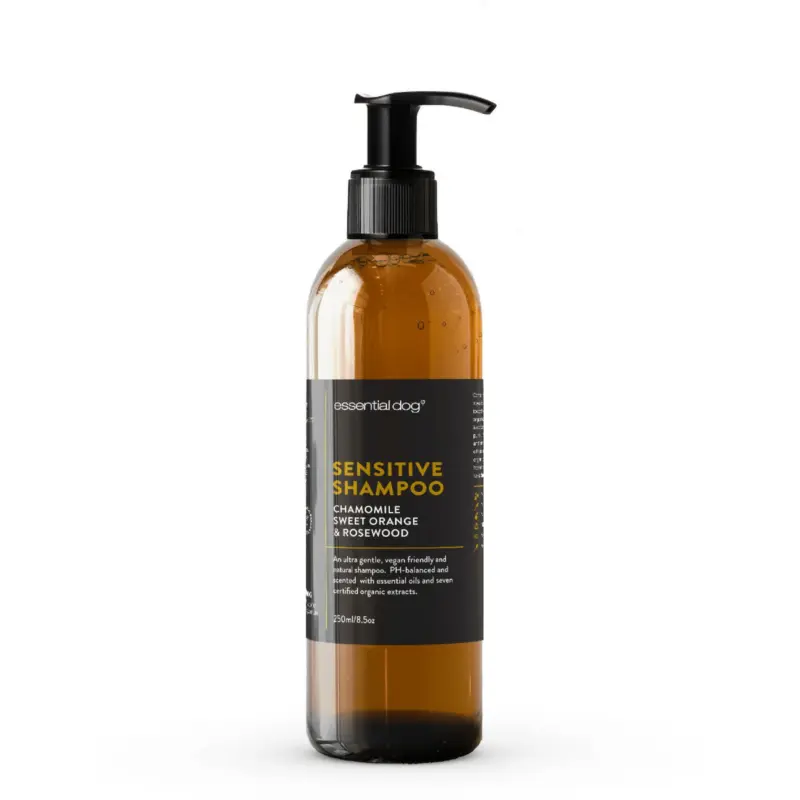 Sensitive Dog Shampoo | Chamomile, Sweet Orange & Rosewood