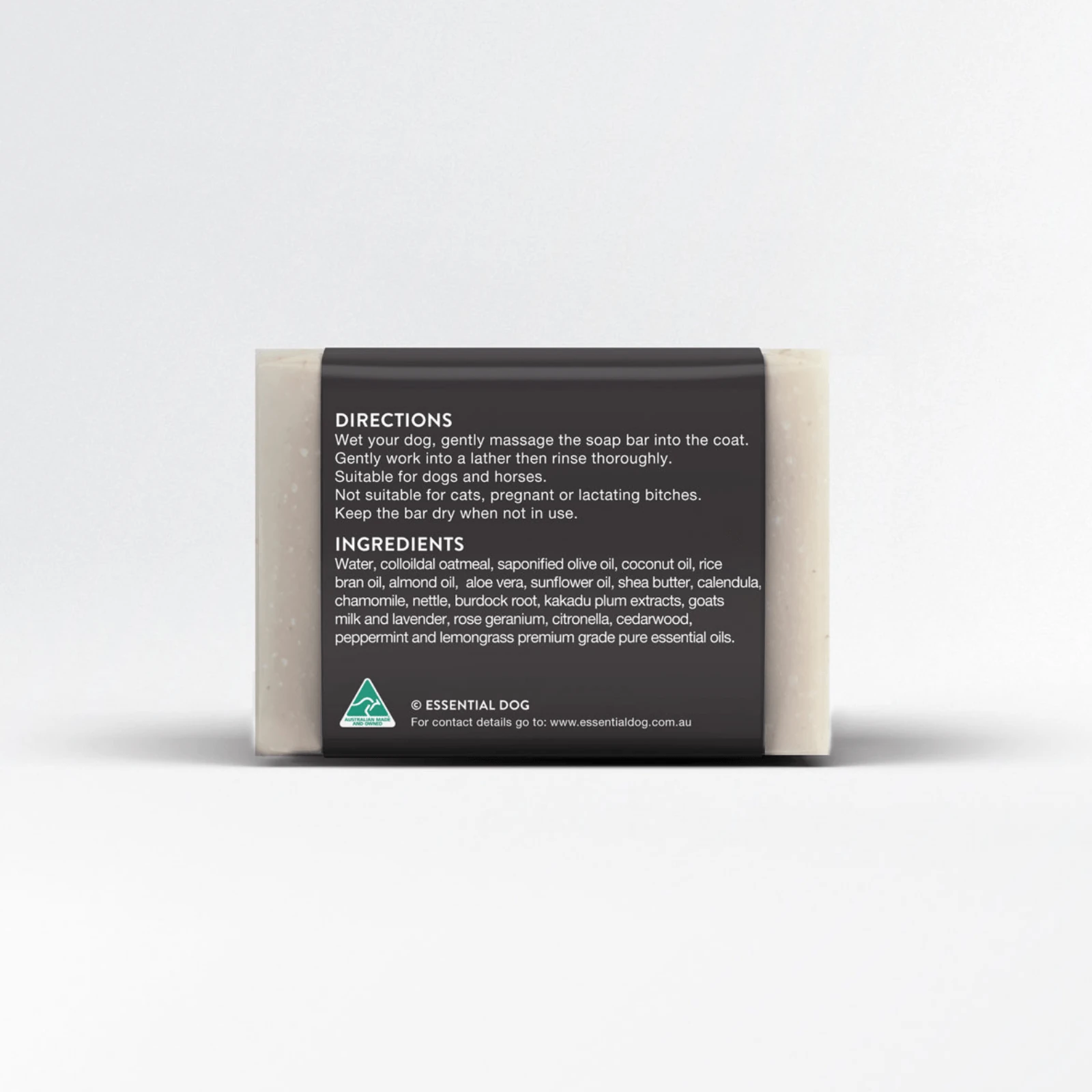 product_image_1761146840 Essential Dog Sensitive Dog Shampoo Bar