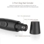 Elspet Pet Nail Grinder - USB Rechargeable