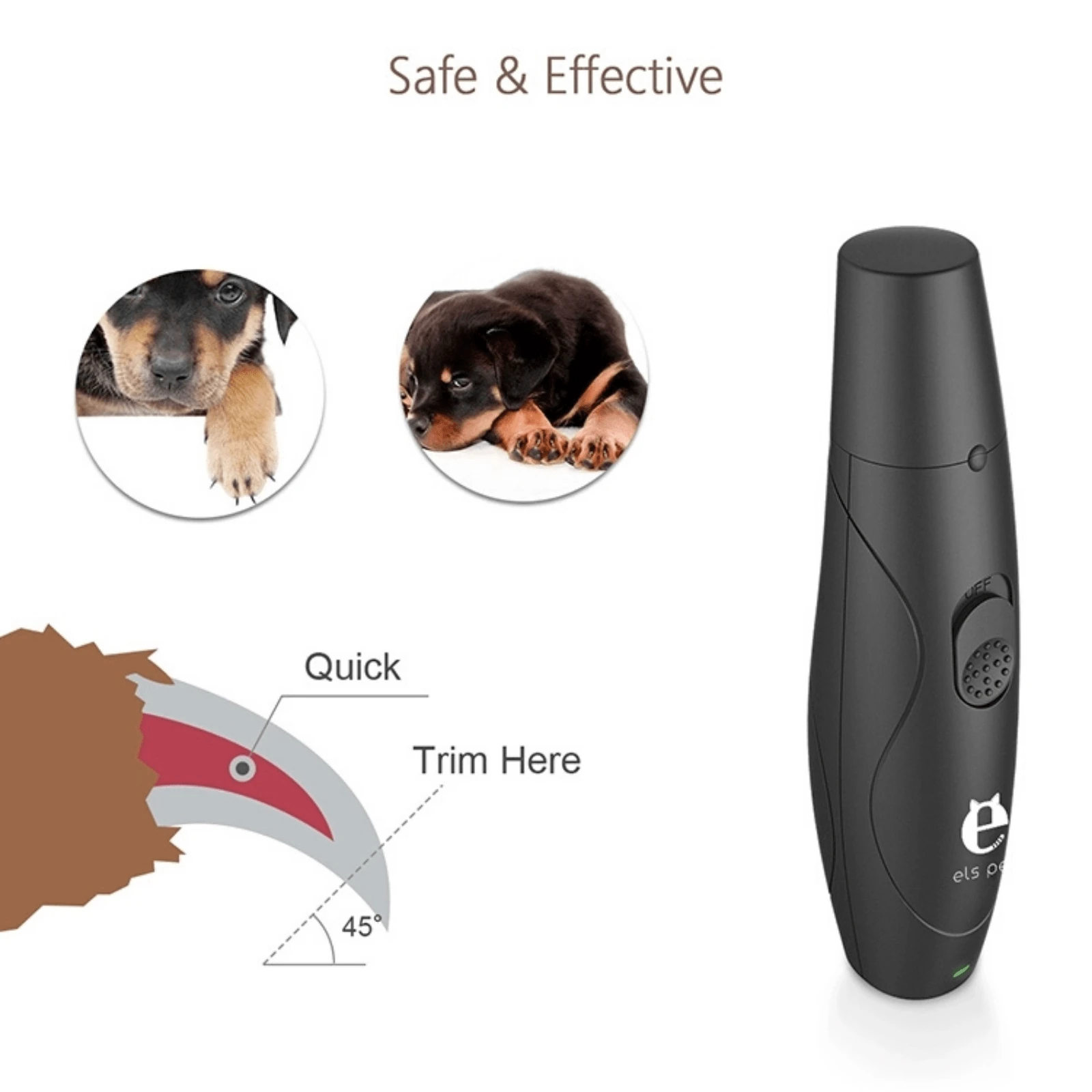 product_image_1761146975 Elspet Pet Nail Grinder - USB Rechargeable