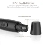 Elspet Pet Nail Grinder - USB Rechargeable