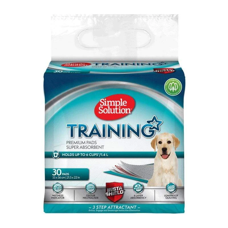 Simple Solution Puppy Training Pads - 30 Pack
