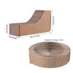 Cat Scratcher Collapsible Lounge Bed