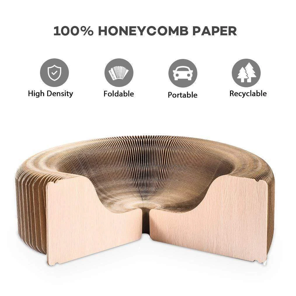 product_image_1761190908 Cat Scratcher Collapsible Lounge Bed