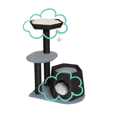 product_image_1761194826 Replacement Cushions for Black & Grey Wicker Cat Tree