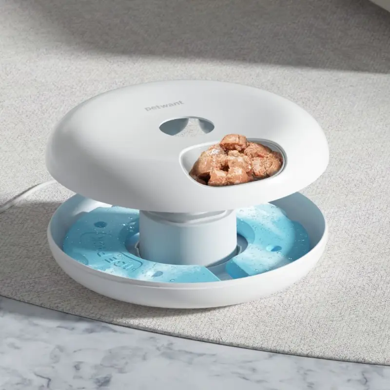 Petwant Automatic Wet Feeder Replacement Ice Blocks - 2 Pack