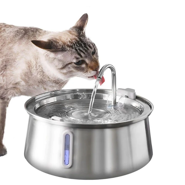 pws-134-1 Tapflow Stainless Steel Pet Fountain