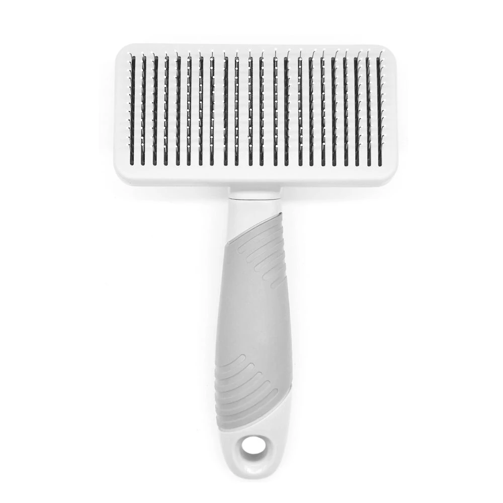 self-cleanbrush001_2000x Self-cleaning Deshedding Brush with Soft Plastic Tips
