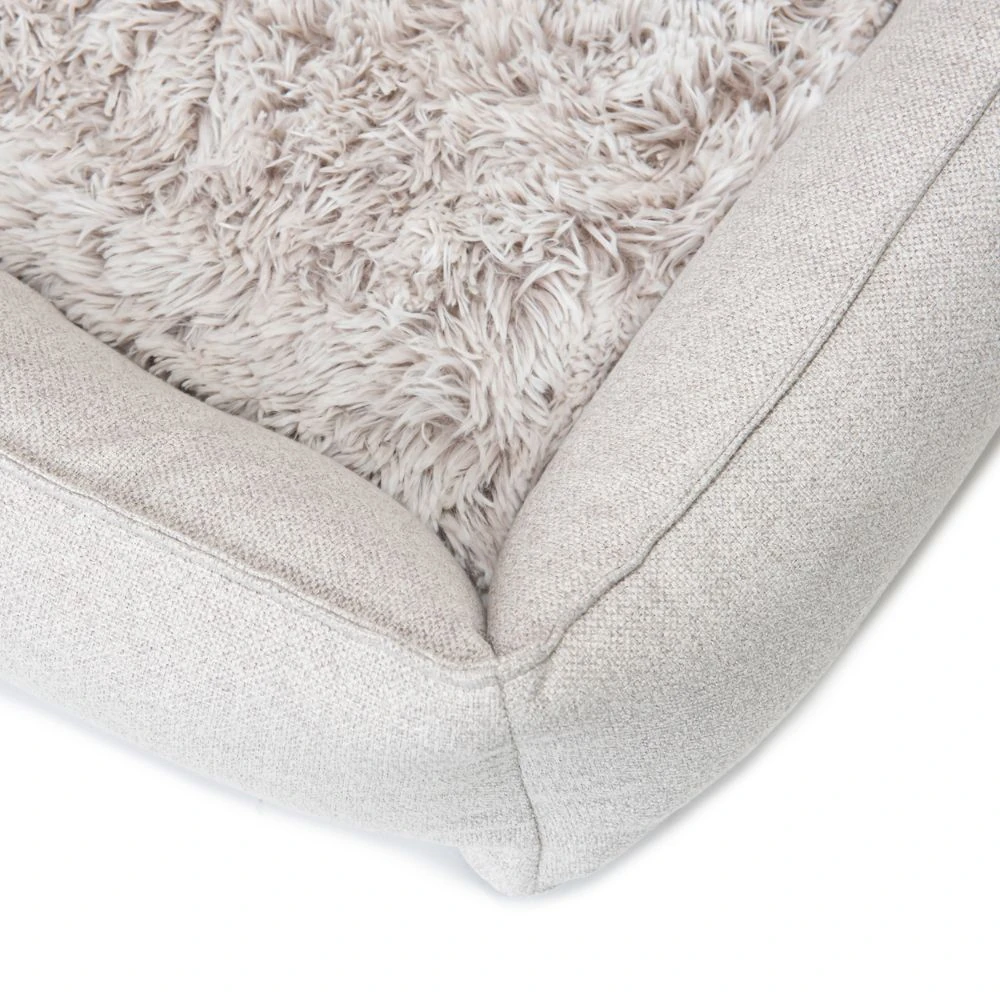 spgdla1-4_2000x Dog Lounger Bed, Aspen Faux Fur