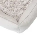 Dog Lounger Bed, Aspen Faux Fur