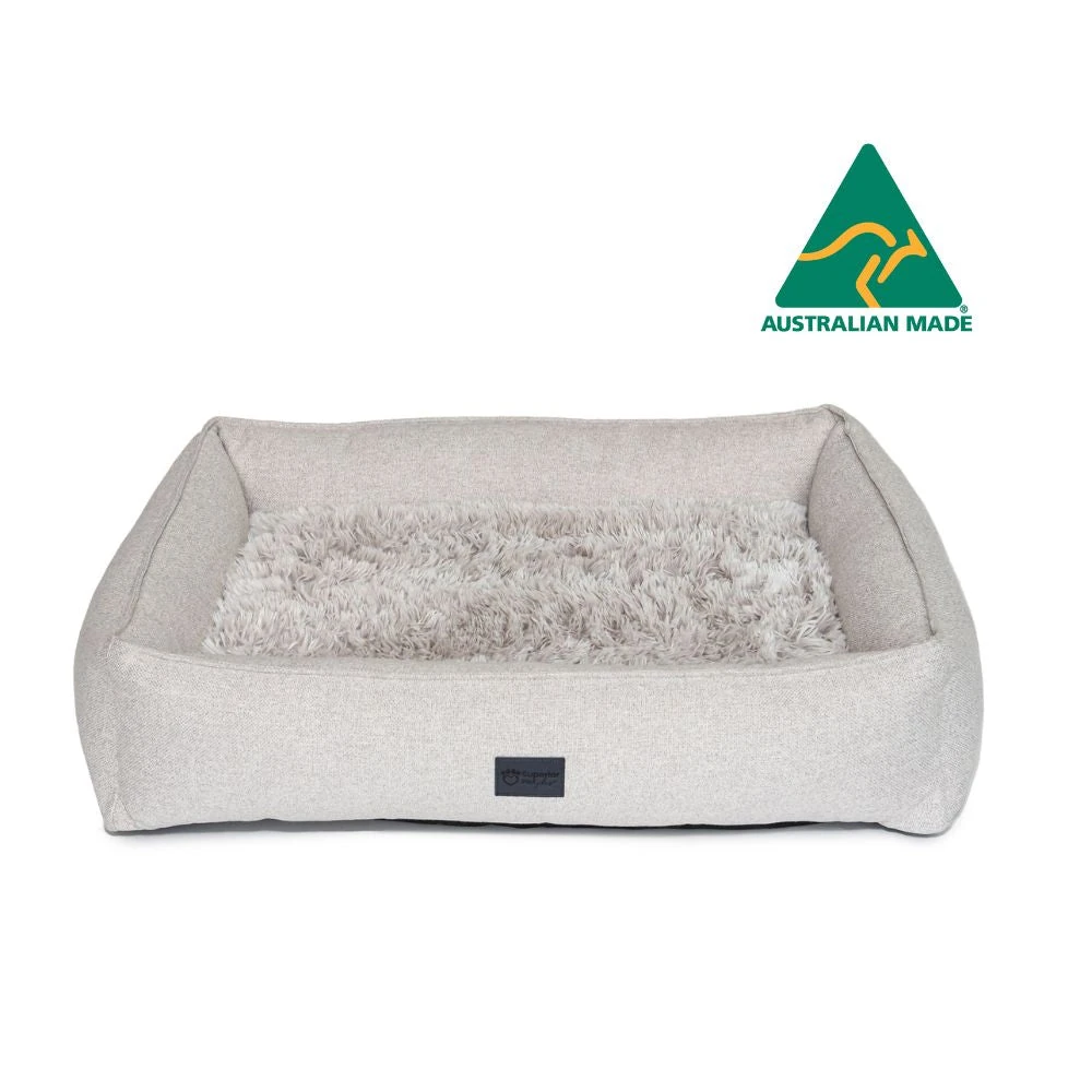 spgdlaort-main_2000x Orthopedic Dog Lounger Bed, Aspen Faux Fur