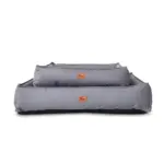 Ripstop Dog Lounger Bed, Steel Grey