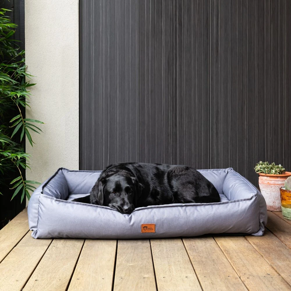 spgdlr-5_2000x Ripstop Dog Lounger Bed, Steel Grey