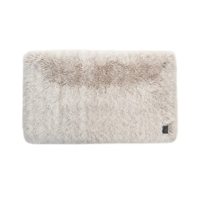 Orthopedic Calming Dog Mat Water Resistant, Aspen Faux Fur