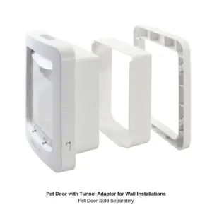 Sureflap Pet Door Tunnel Extender White