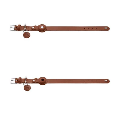 cat collar id tag Louie style showing break-away buckle and engraved plate