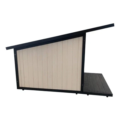 Australian shepherd wearing premium wool dog jumper showing natural stretch and movement